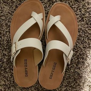 Size 6 shoes cute and good for the beach and going to the pool